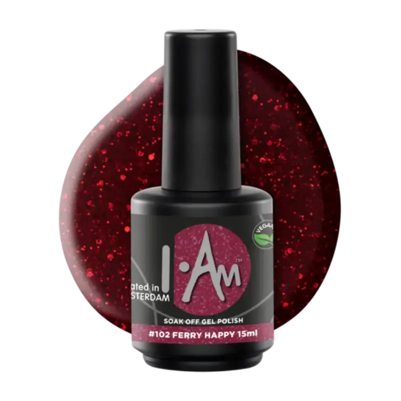 Highlight I.Am Soak Off Gel Polish 15ml 102 Ferry Happy