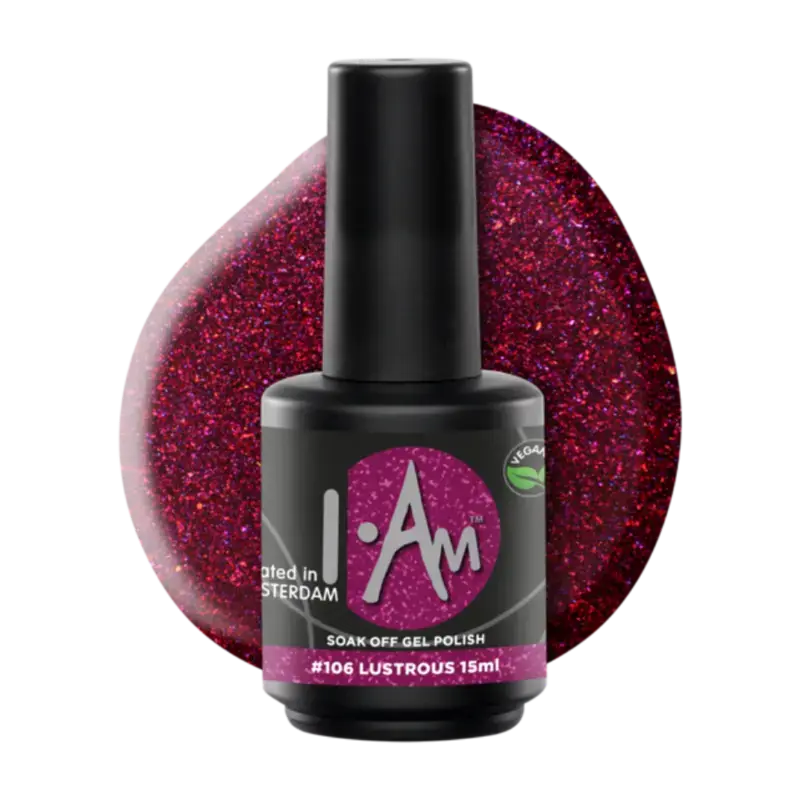 I.Am Soak Off Gel Polish 15ml 106 Lustrous Neuheit