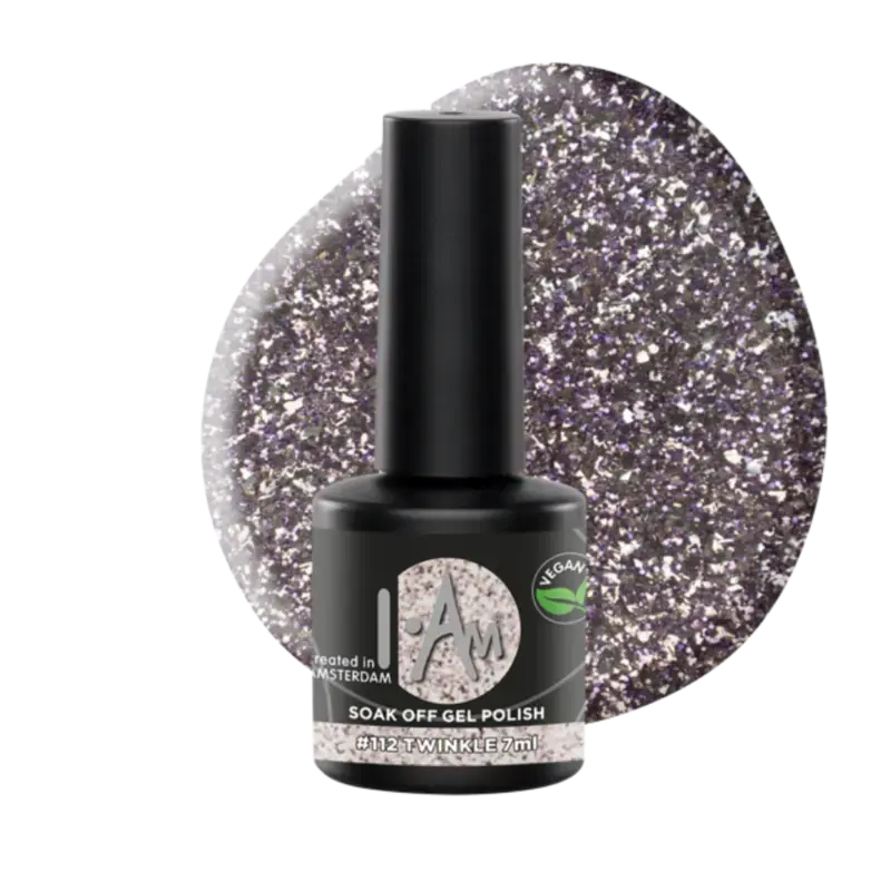I.Am Soak Off Gel Polish 7ml 112 Twinkle Sonderaktion