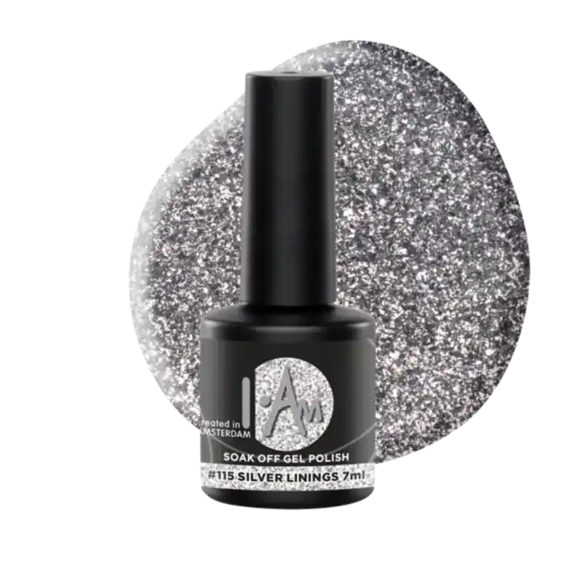 Expressversand I.Am Soak Off Gel Polish 7ml 115 Silver Linings
