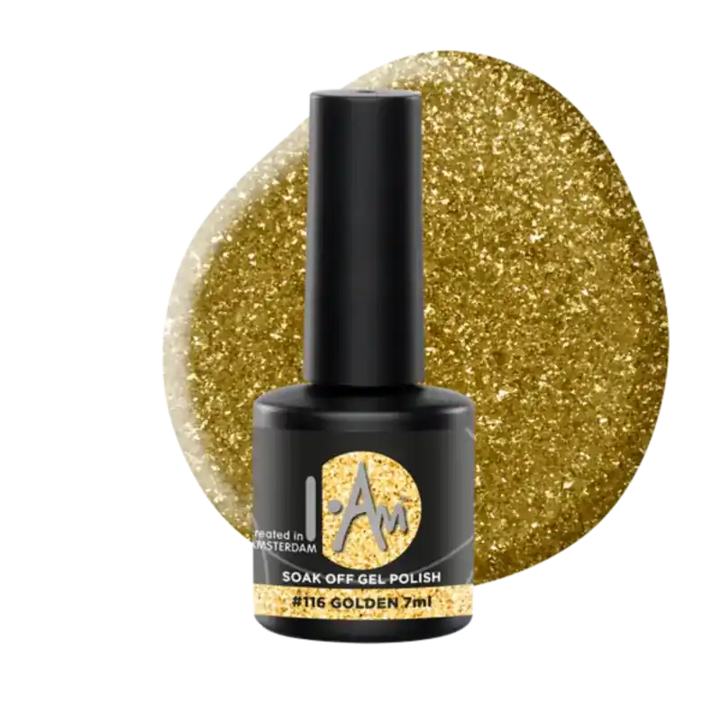 I.Am Soak Off Gel Polish 7ml 116 Golden Neue Kollektion