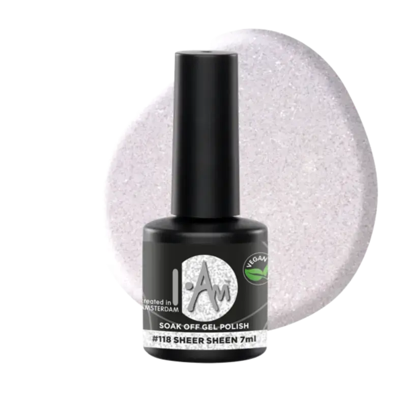 Mega-Angebot I.Am Soak Off Gel Polish 7ml 118 Sheer Sheen