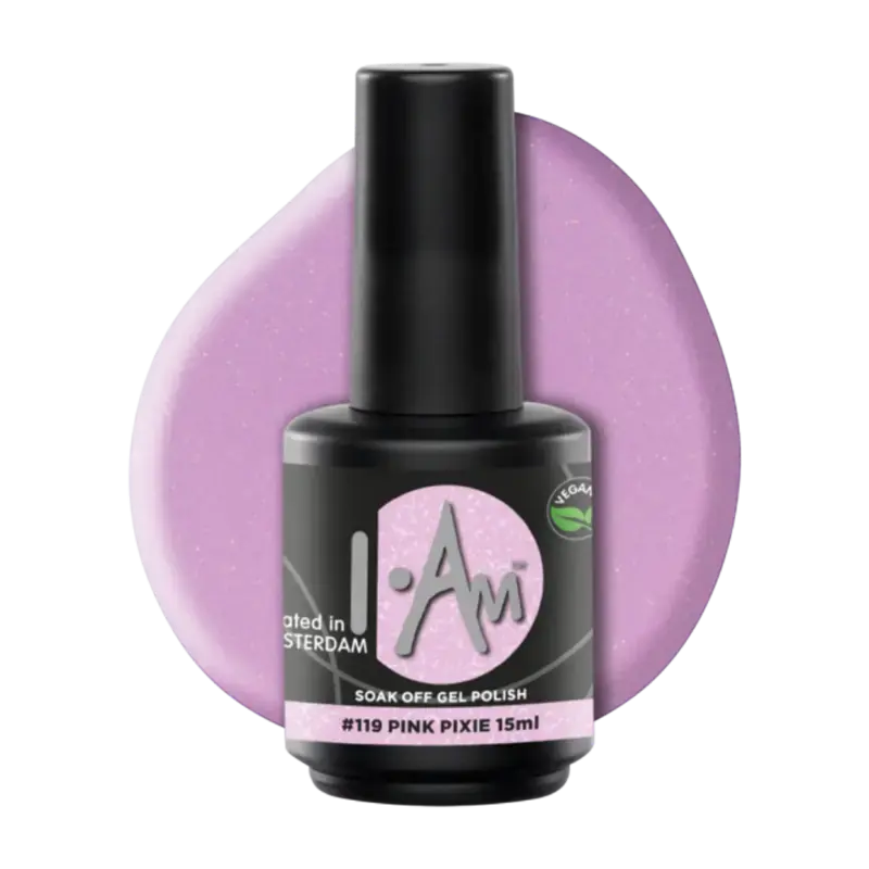 I.Am Soak Off Gel Polish 15ml 119 Pink Pixie Geprüft