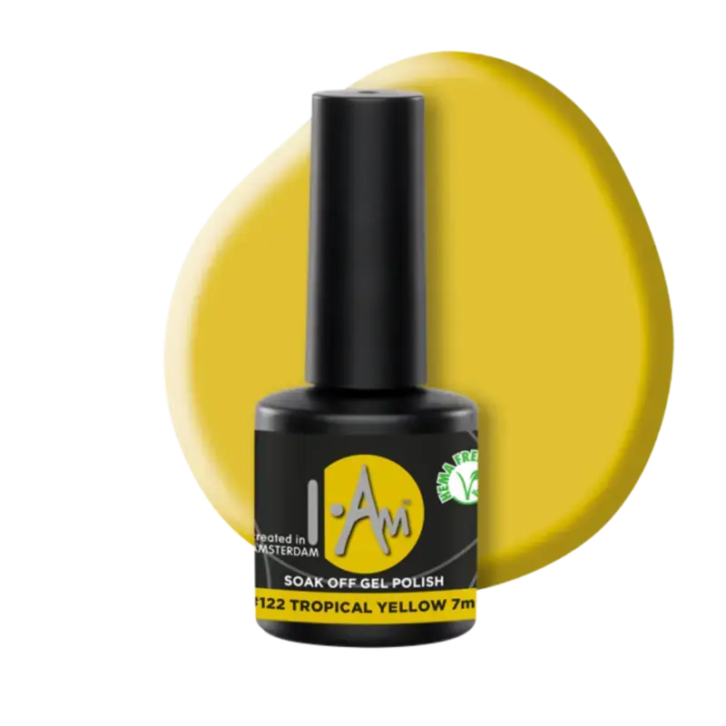 Preisknaller I.Am Soak Off Gel Polish 7ml 122 Tropical Yellow
