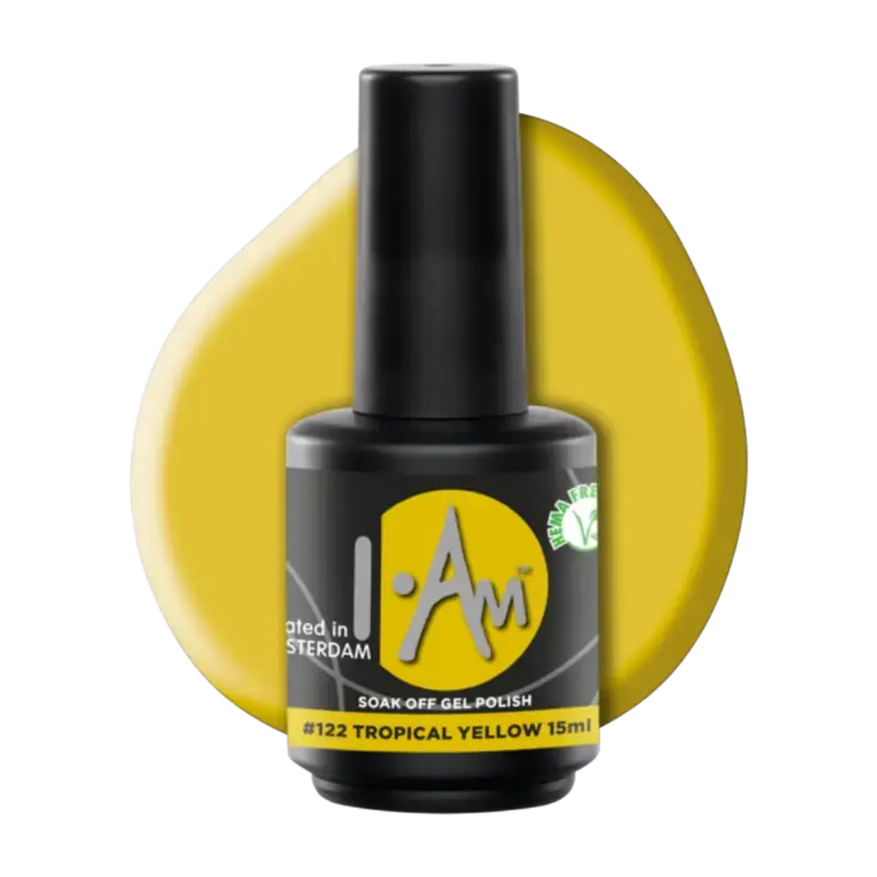 Letzte Chance I.Am Soak Off Gel Polish 15ml 122 Tropical Yellow