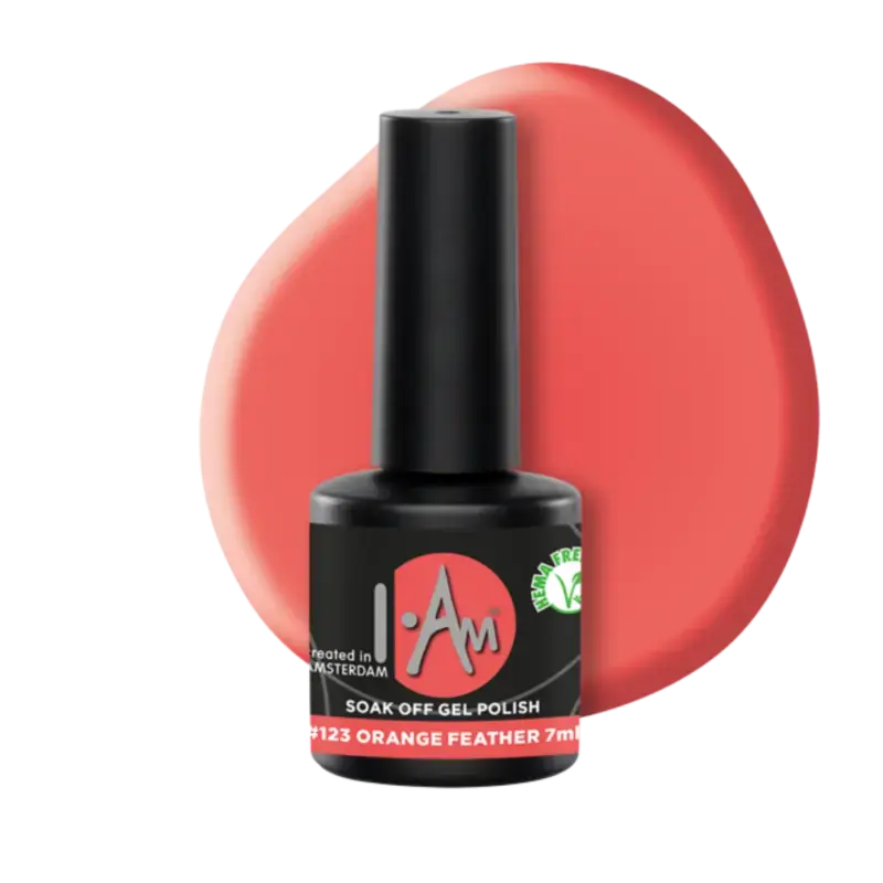 Sichere Zahlung I.Am Soak Off Gel Polish 7ml 123 Orange Feather