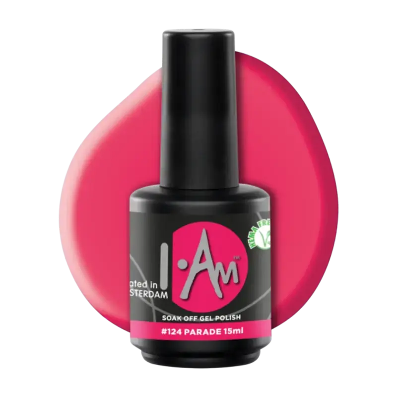 Beliebt I.Am Soak Off Gel Polish 15ml 124 Parade