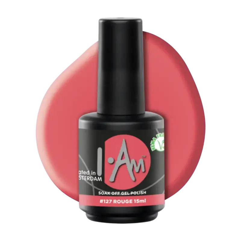 Schneller Versand I.Am Soak Off Gel Polish 15ml 127 Rouge