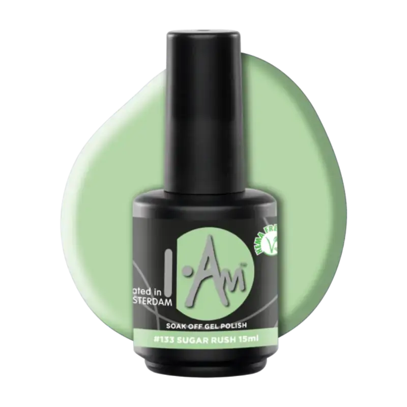 Highlight I.Am Soak Off Gel Polish 15ml 133 Sugar Rush