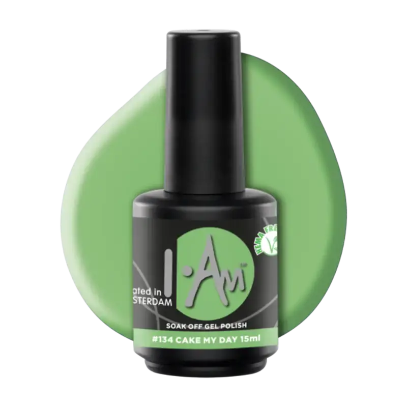 I.Am Soak Off Gel Polish 15ml 134 Cake My Day Beliebt