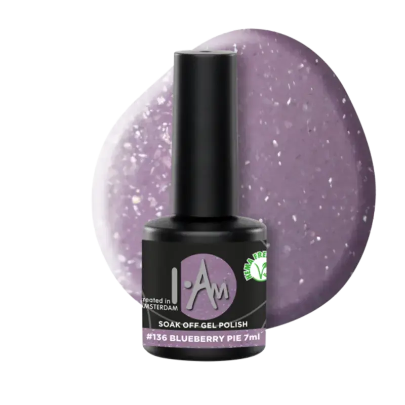I.Am Soak Off Gel Polish 7ml 136 Blueberry Pie Preiswert