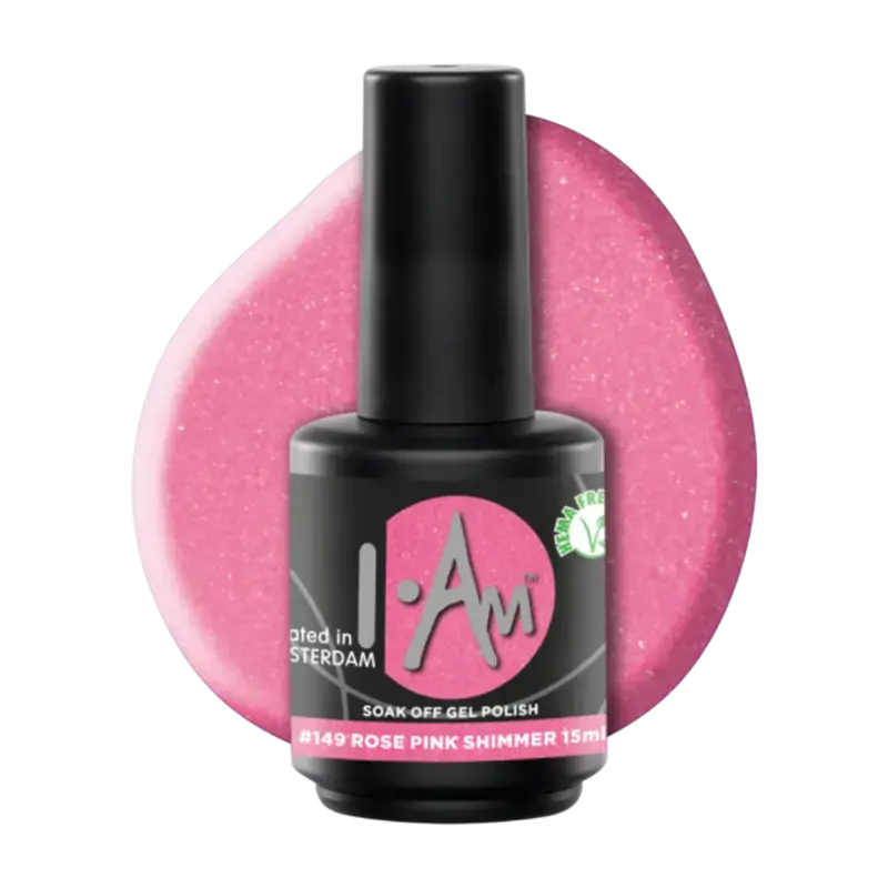 Sofort Bestellen I.Am Soak Off Gel Polish 15ml 149 Rose Pink Shimmer