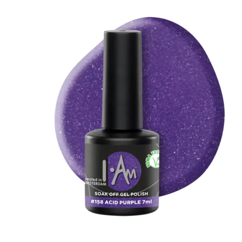 I.Am Soak Off Gel Polish 7ml 158 Acid Purple Preisreduziert