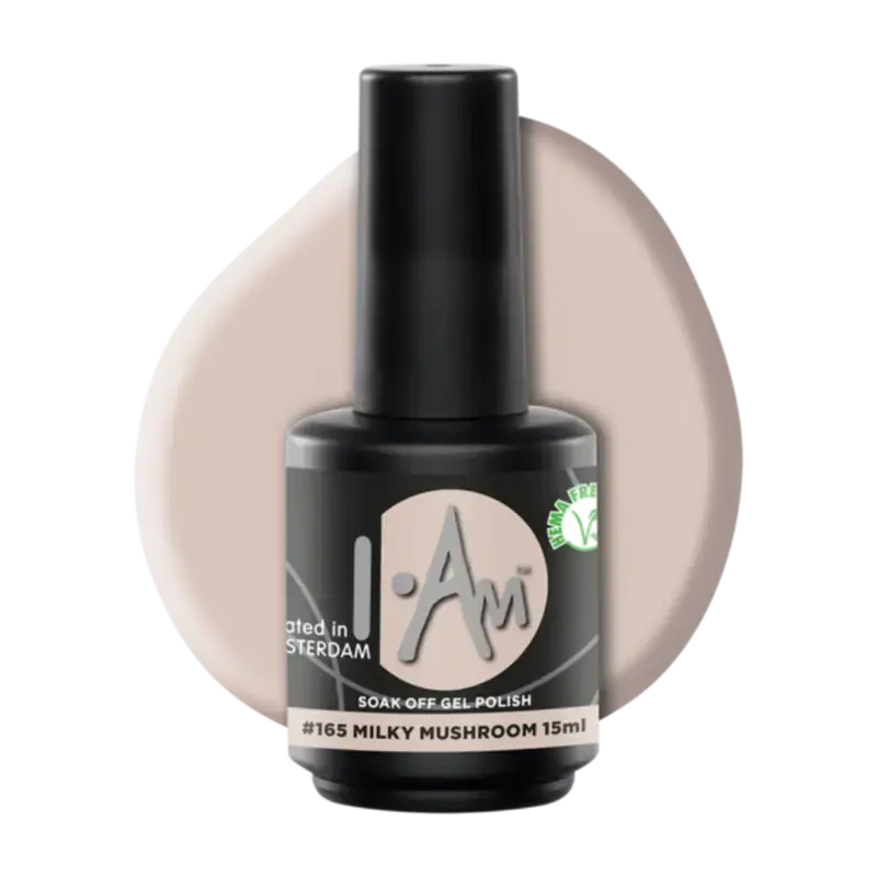 Top-Seller I.Am Soak Off Gel Polish 15ml 165 Milky Mushroom
