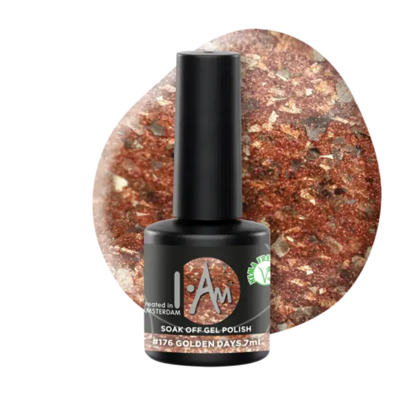 I.Am Soak Off Gel Polish 7ml 176 Golden Days Begrenztes Angebot