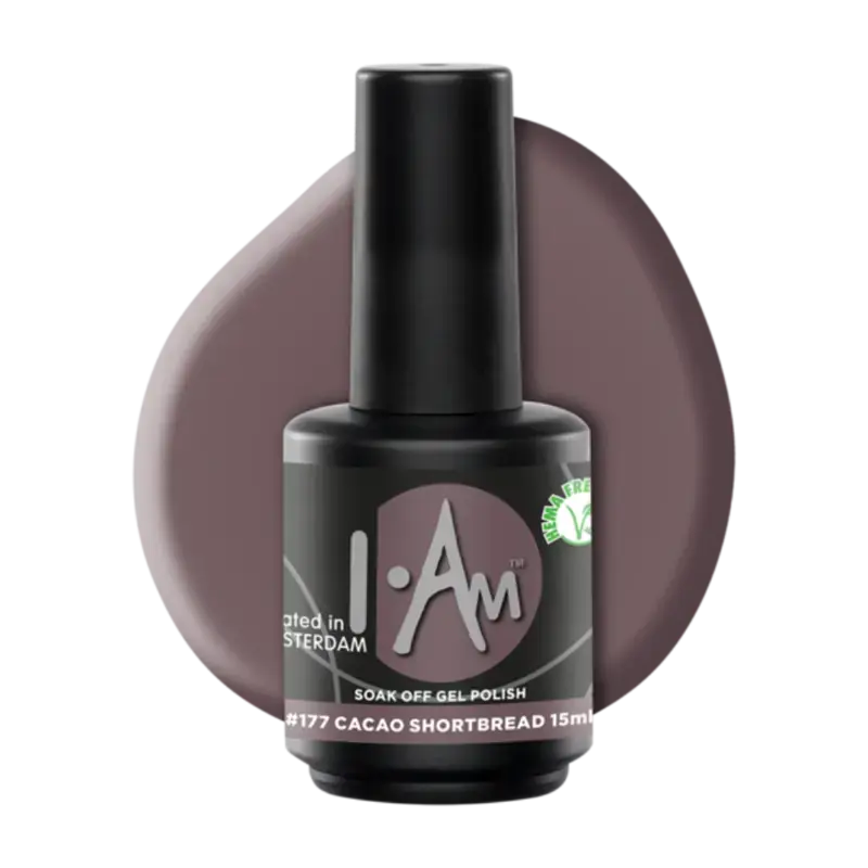 I.Am Soak Off Gel Polish 15ml 177 Cacao Shortbread Neue Ware