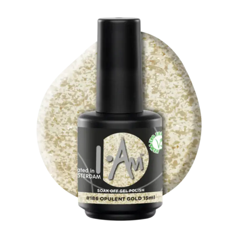 Wochenendangebot I.Am Soak Off Gel Polish 15ml 186 Opulent Gold