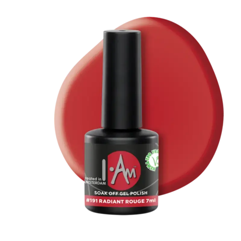 I.Am Soak Off Gel Polish 7ml 191 Radiant Rouge Wochenendangebot