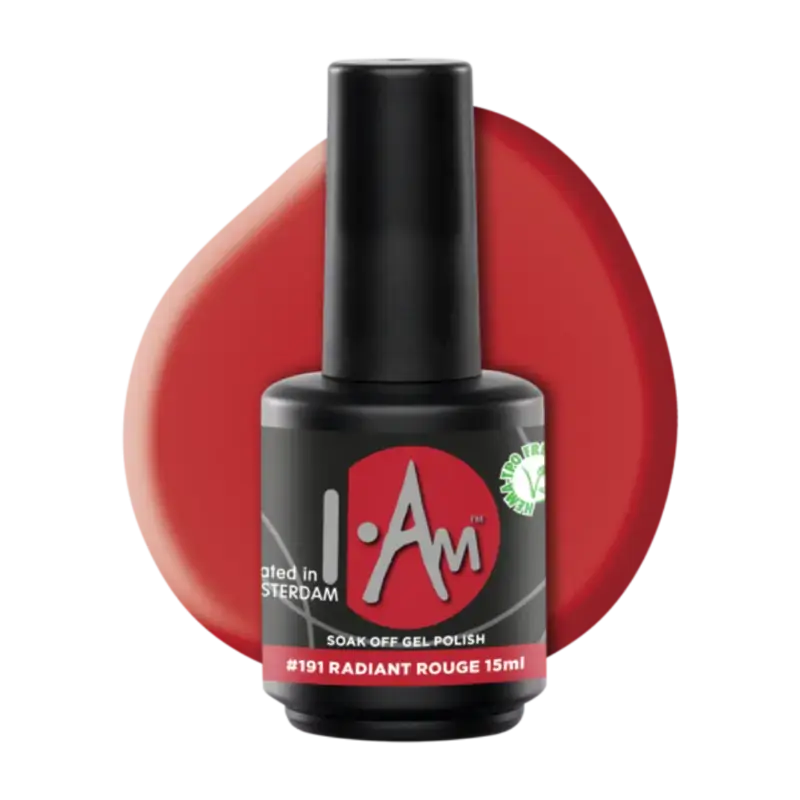 Online Kaufen I.Am Soak Off Gel Polish 15ml 191 Radiant Rouge