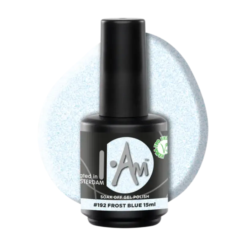 I.Am Soak Off Gel Polish 15ml 192 Frost Blue Sale