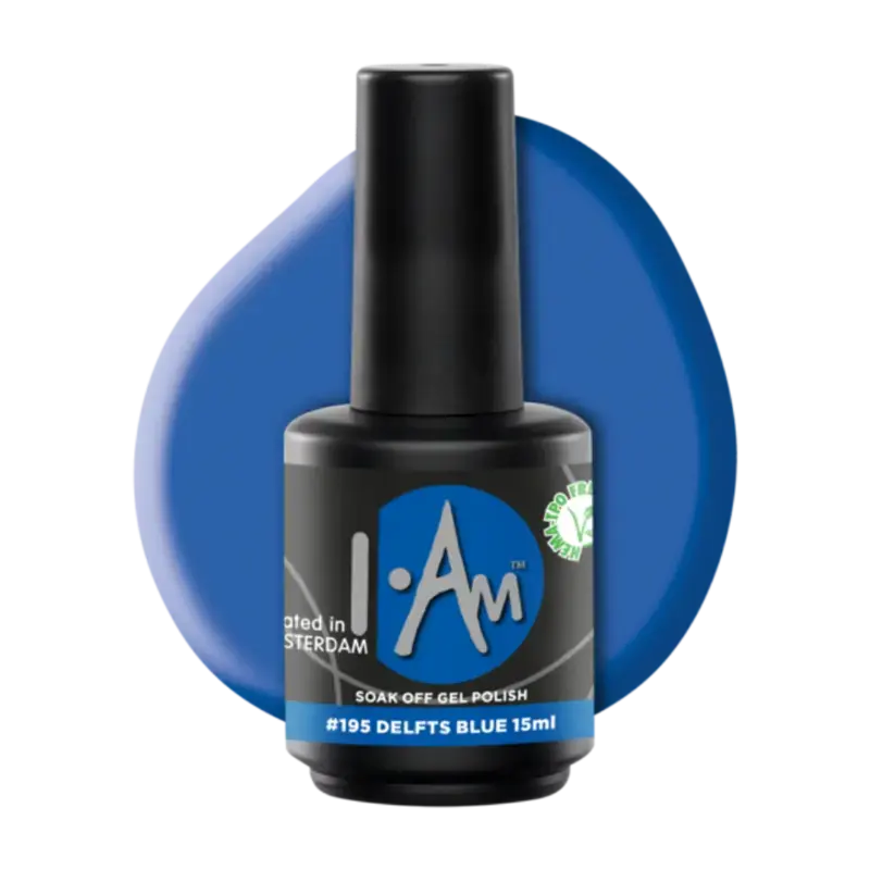 Bestpreis I.Am Soak Off Gel Polish 15ml 195 Delfts Blue
