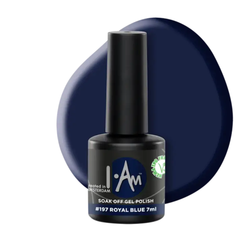 Bestpreis I.Am Soak Off Gel Polish 7ml 197 Royal Blue