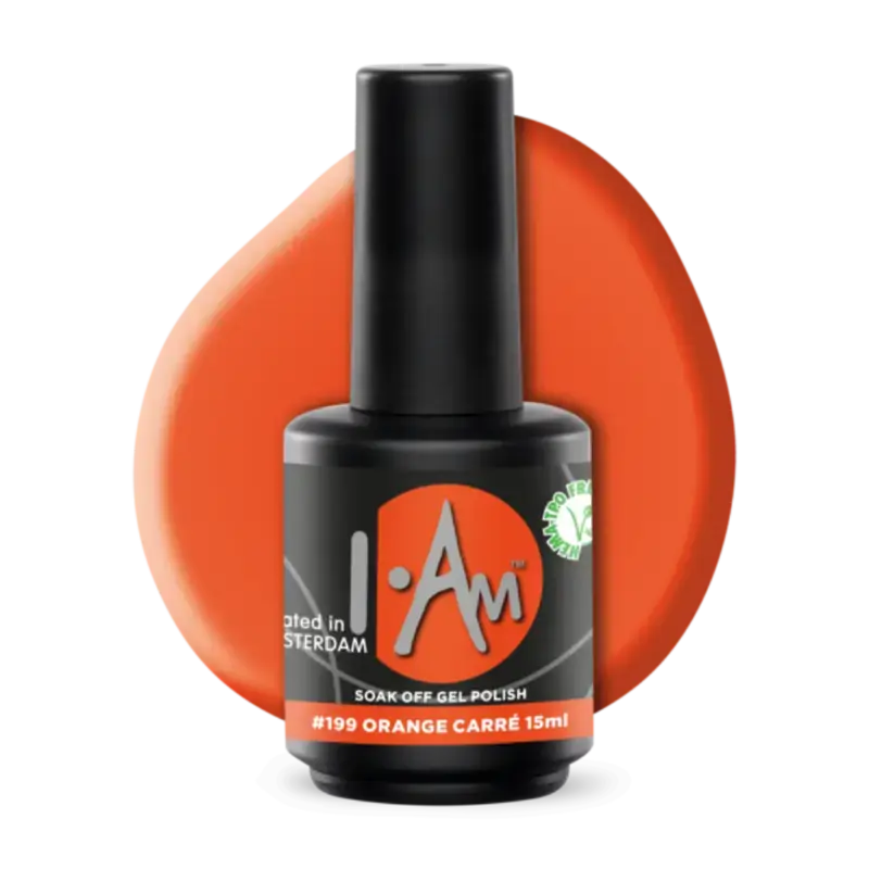 Saisonangebot I.Am Soak Off Gel Polish 15ml 199 Orange Carré