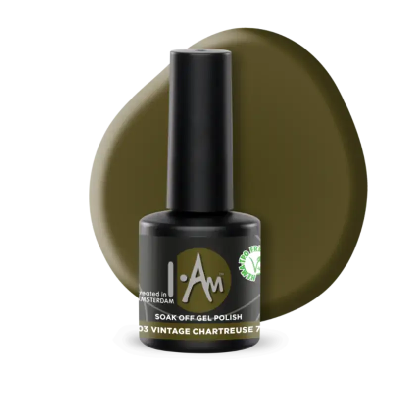 I.Am Soak Off Gel Polish 7ml 203 Vintage Chartreuse Preiswert