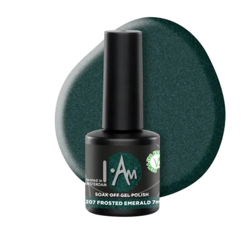 I.Am Soak Off Gel Polish 7ml 207 Frosted Emerald Direktkauf