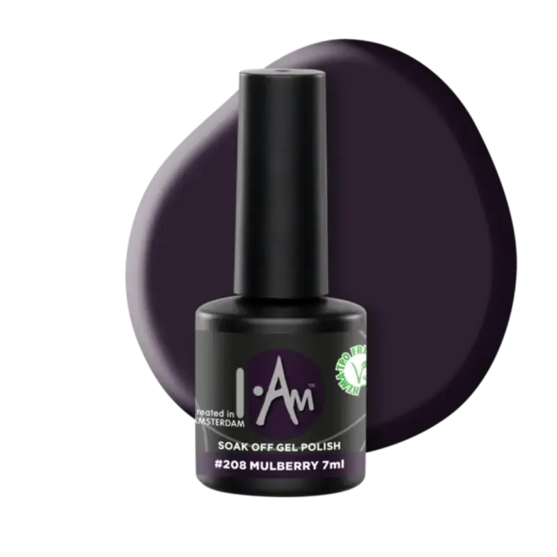Echt I.Am Soak Off Gel Polish 7ml 208 Mulberry