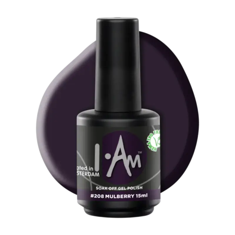 Preis Gesenkt I.Am Soak Off Gel Polish 15ml 208 Mulberry