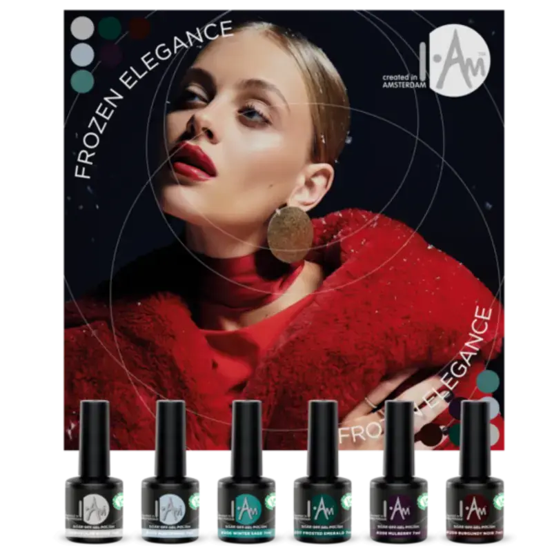 I.Am Soak Off Gel Polish Collection 6pcs Frozen Elegance Günstig