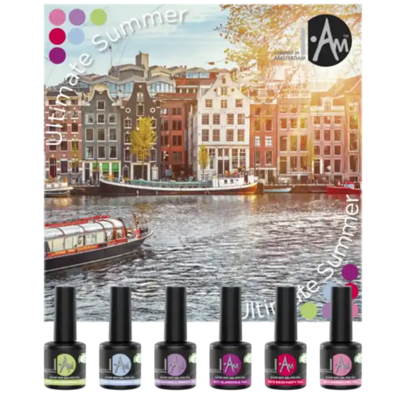 I.Am Soak Off Gel Polish Collection 6pcs Ultimate Summer Sichere Zahlung