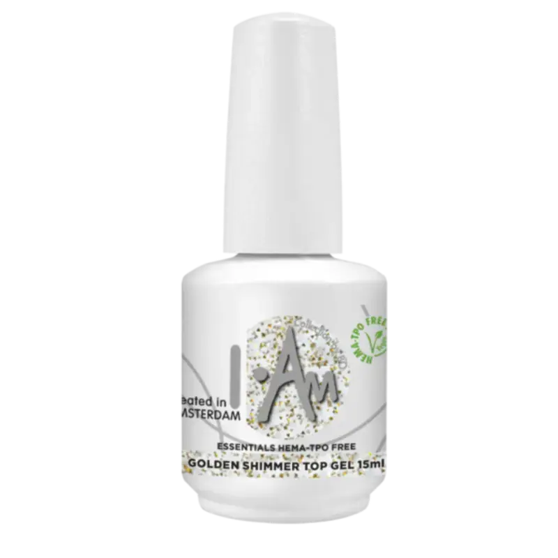 I.Am By BO. Top Gel 15ml Golden Shimmer Ausverkauf