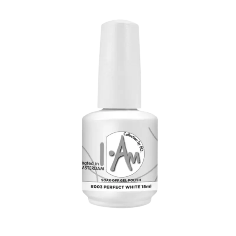 Rabatt I.Am By BO. Soak Off Gel Polish 15ml 003 Perfect White