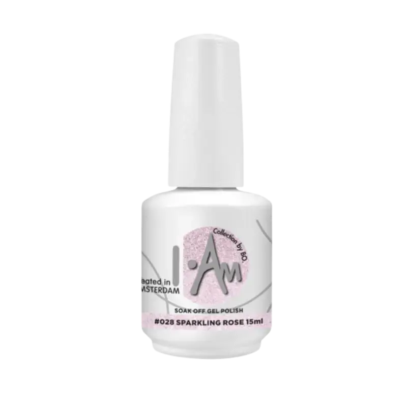 I.Am By BO. Soak Off Gel Polish 15ml 028 Sparkling Rose Neuheit