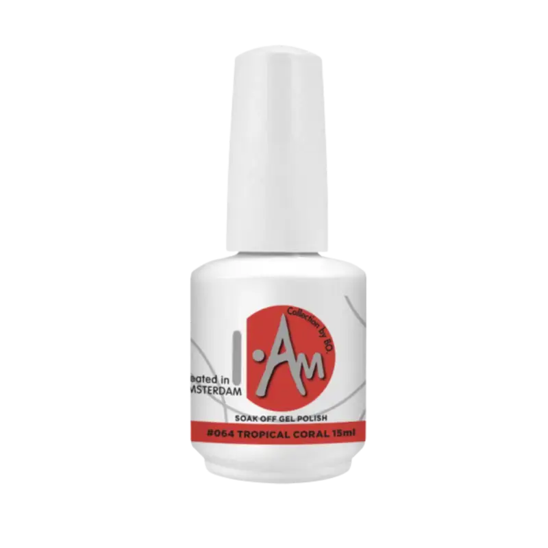 I.Am By BO. Soak Off Gel Polish 15ml 064 Tropical Coral Nur Heute