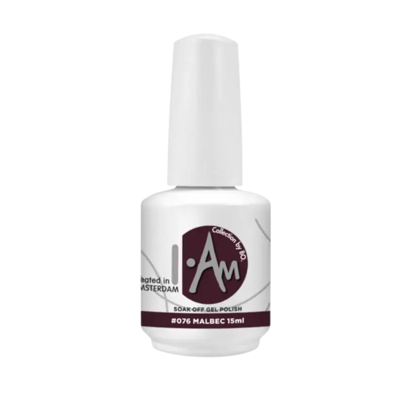 I.Am By BO. Soak Off Gel Polish 15ml 076 Malbec Preisreduziert