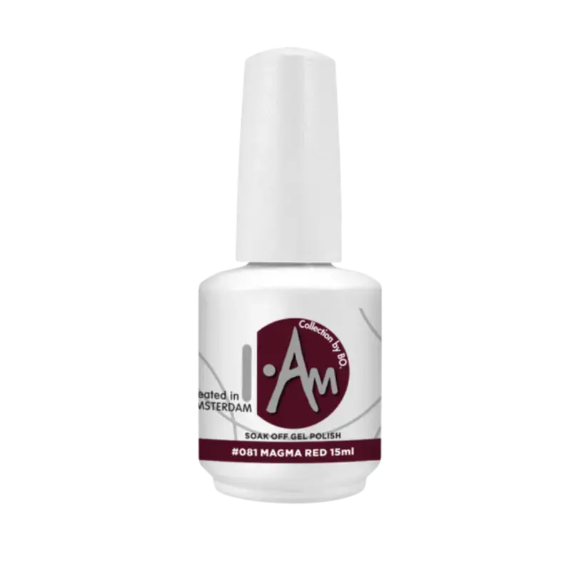 Top-Angebot I.Am By BO. Soak Off Gel Polish 15ml 081 Magma Red