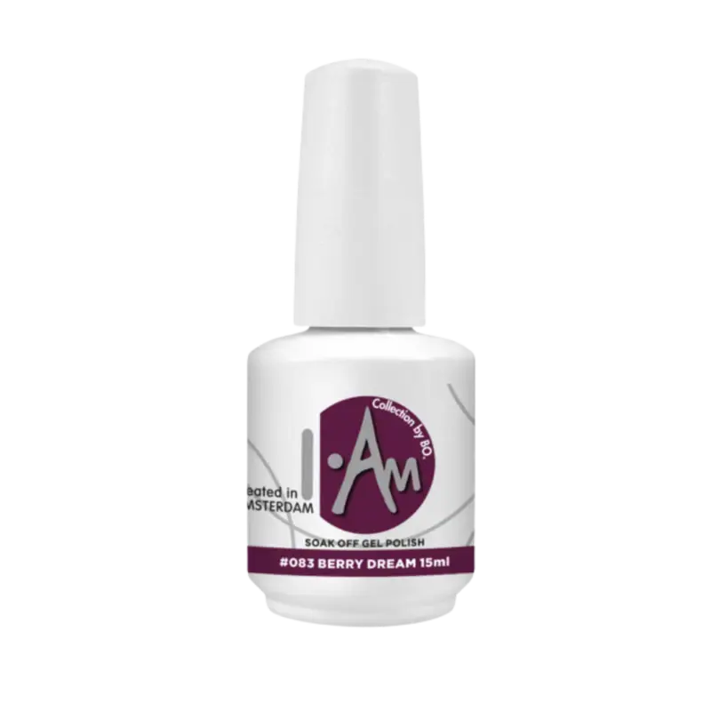 I.Am By BO. Soak Off Gel Polish 15ml 083 Berry Dream Abverkauf