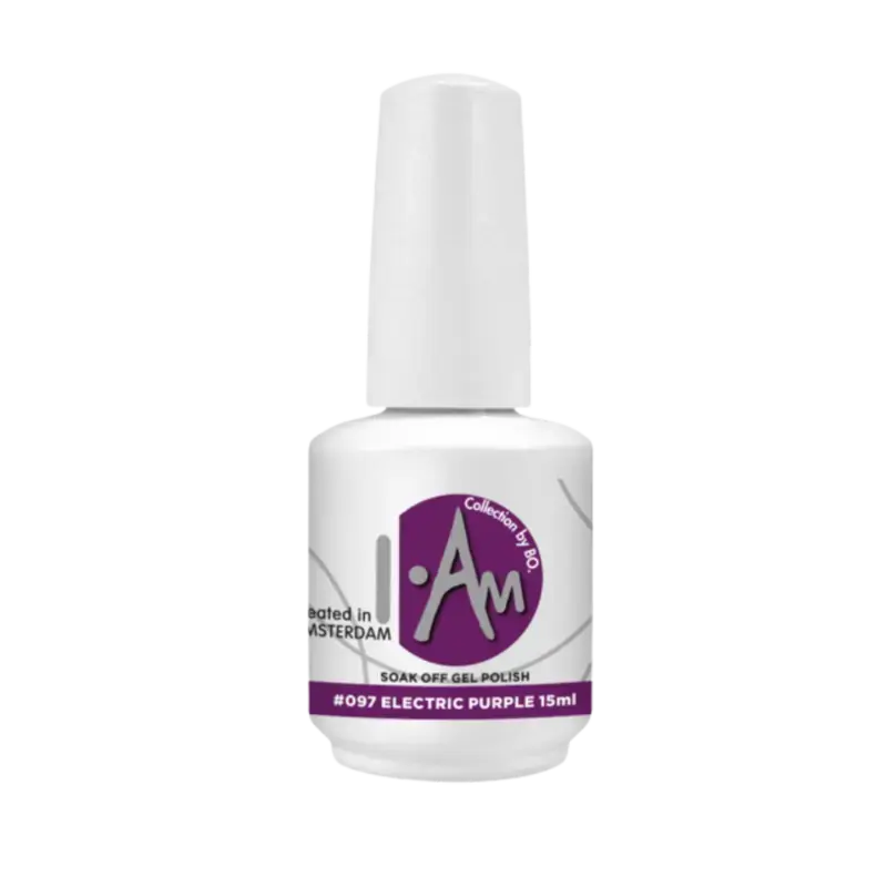 I.Am By BO. Soak Off Gel Polish 15ml 097 Electric Purple Ausverkauf