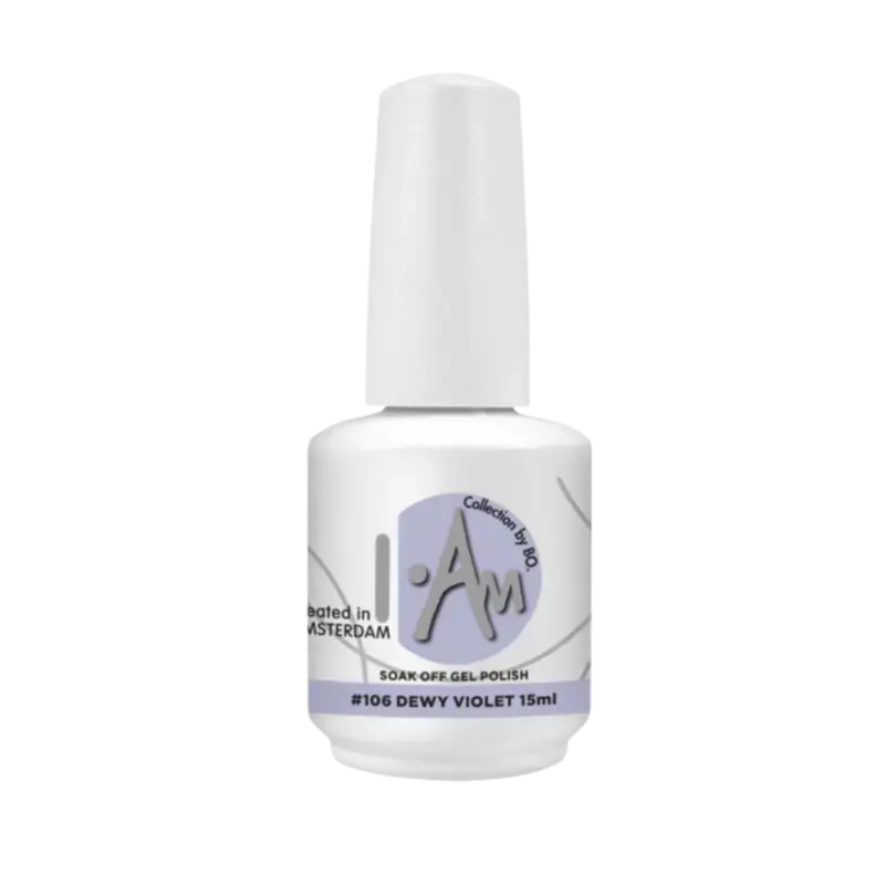 I.Am By BO. Soak Off Gel Polish 15ml 106 Dewy Violet Geprüft