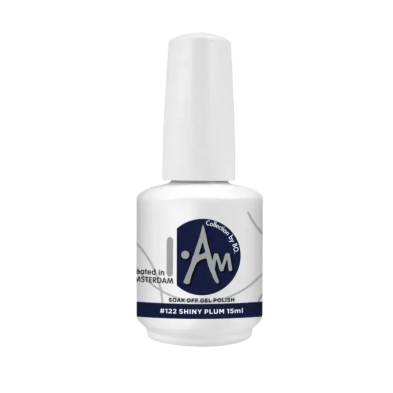 I.Am By BO. Soak Off Gel Polish 15ml 122 Shiny Plum Expressversand