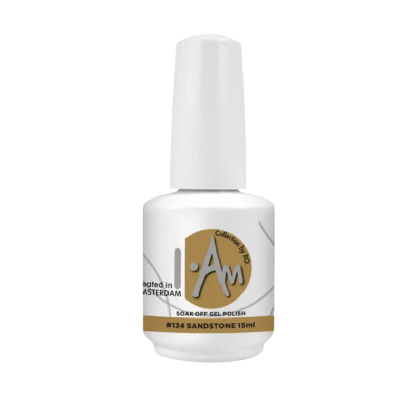 I.Am By BO. Soak Off Gel Polish 15ml 134 Sandstone Neue Ware