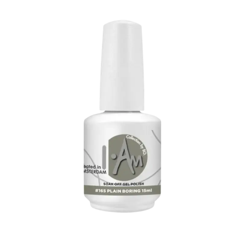 I.Am By BO. Soak Off Gel Polish 15ml 165 Plain Boring Sonderaktion