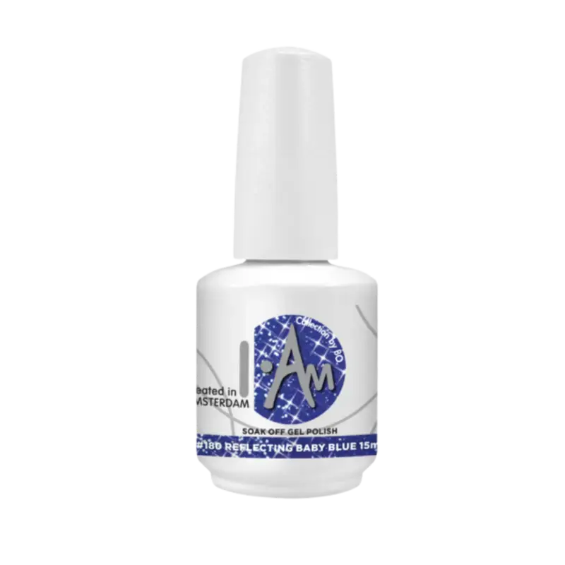 I.Am By BO. Soak Off Gel Polish 15ml 180 Reflecting Baby Blue Direkt Vom Hersteller