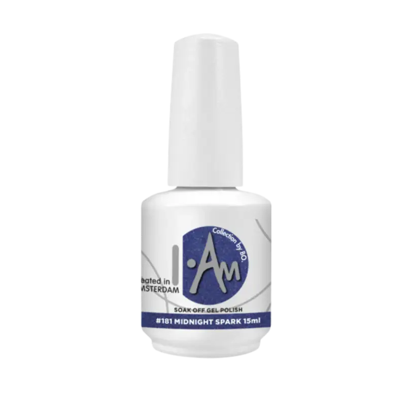 I.Am By BO. Soak Off Gel Polish 15ml 181 Midnight Spark Heißes Angebot