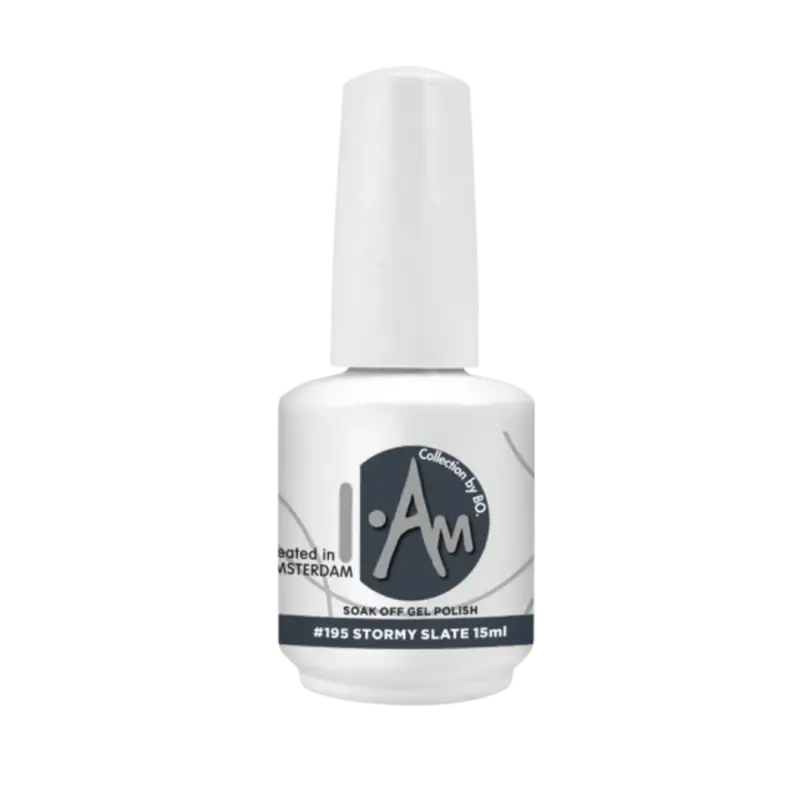 Nur Für Kurze Zeit I.Am By BO. Soak Off Gel Polish 15ml 195 Stormy Slate