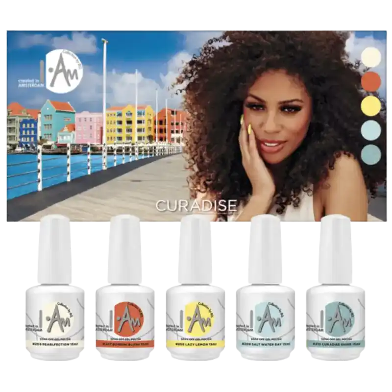 I.Am By BO. Soak Off Gel Polish Collection Curadise Collection Sale
