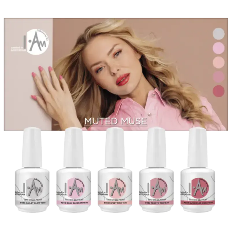 Nur Für Kurze Zeit I.Am By BO. Soak Off Gel Polish Collection Muted Muse